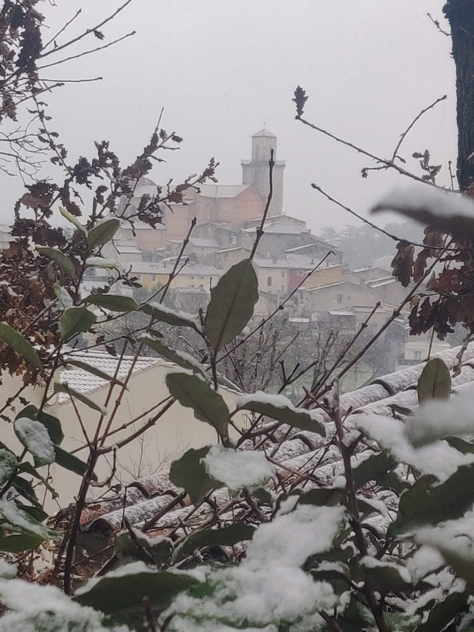 Fuveau sous la neige